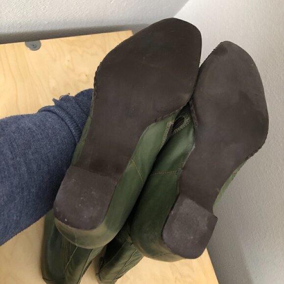 Zandalee Gamuzo Quilted & Buckled Boots - Made in Italy - Picture 10 of 12